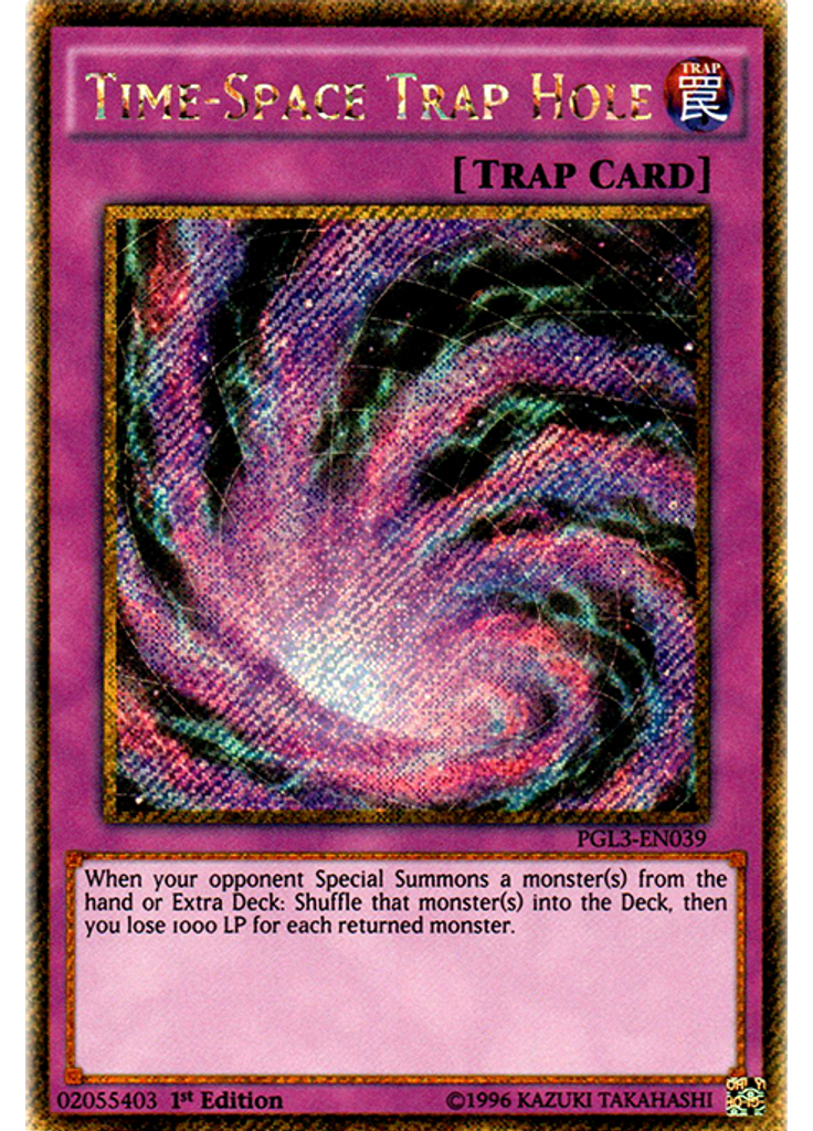 Time-Space Trap Hole