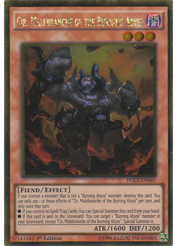 Cir, Malebranche of the Burning Abyss