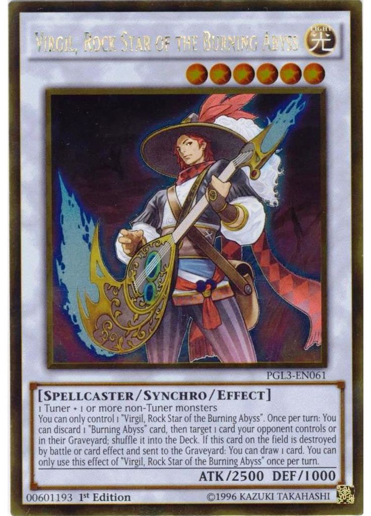 Virgil, Rock Star of the Burning Abyss