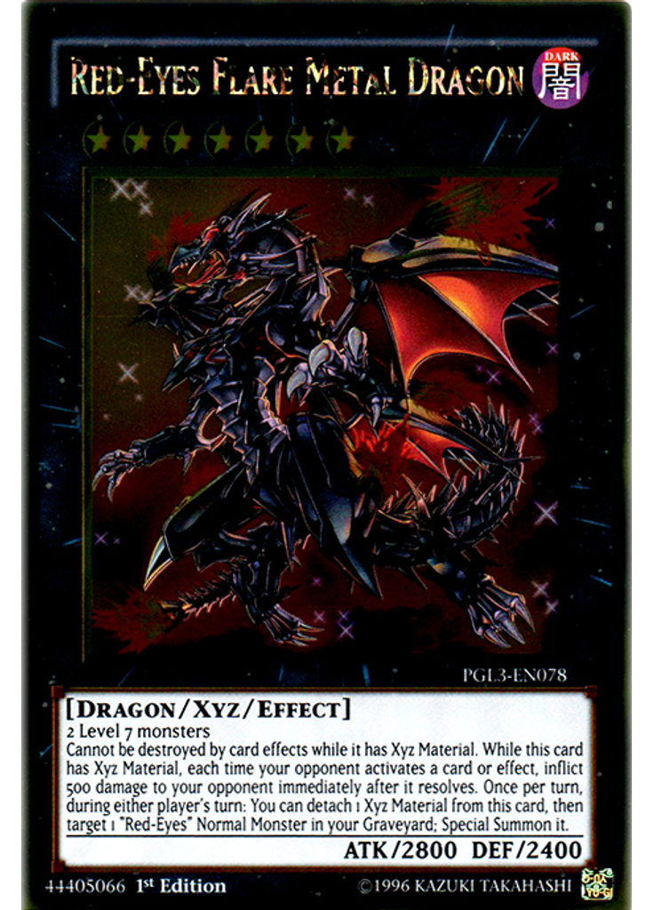 Red-Eyes Flare Metal Dragon