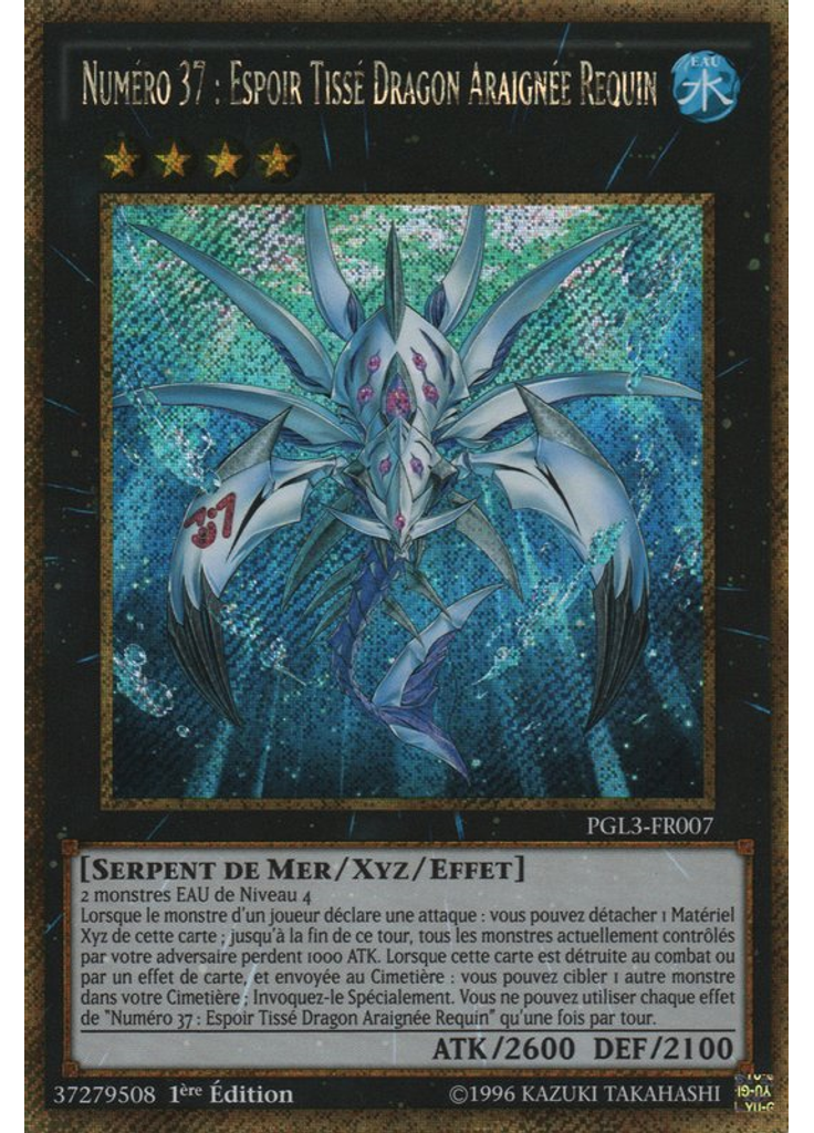 Numéro 37 : Espoir Tissé Dragon Araignée Requin