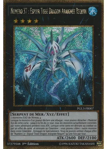 Numéro 37 : Espoir Tissé Dragon Araignée Requin