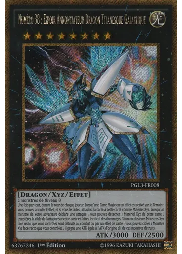 Numéro 38 : Espoir Annonciateur Dragon Titanesque Galactique