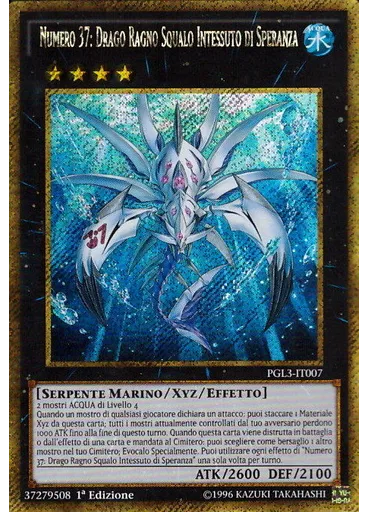 Numero 37: Drago Ragno Squalo Intessuto di Speranza