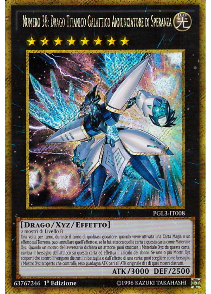 Numero 38: Drago Titanico Galattico Annunciatore di Speranza