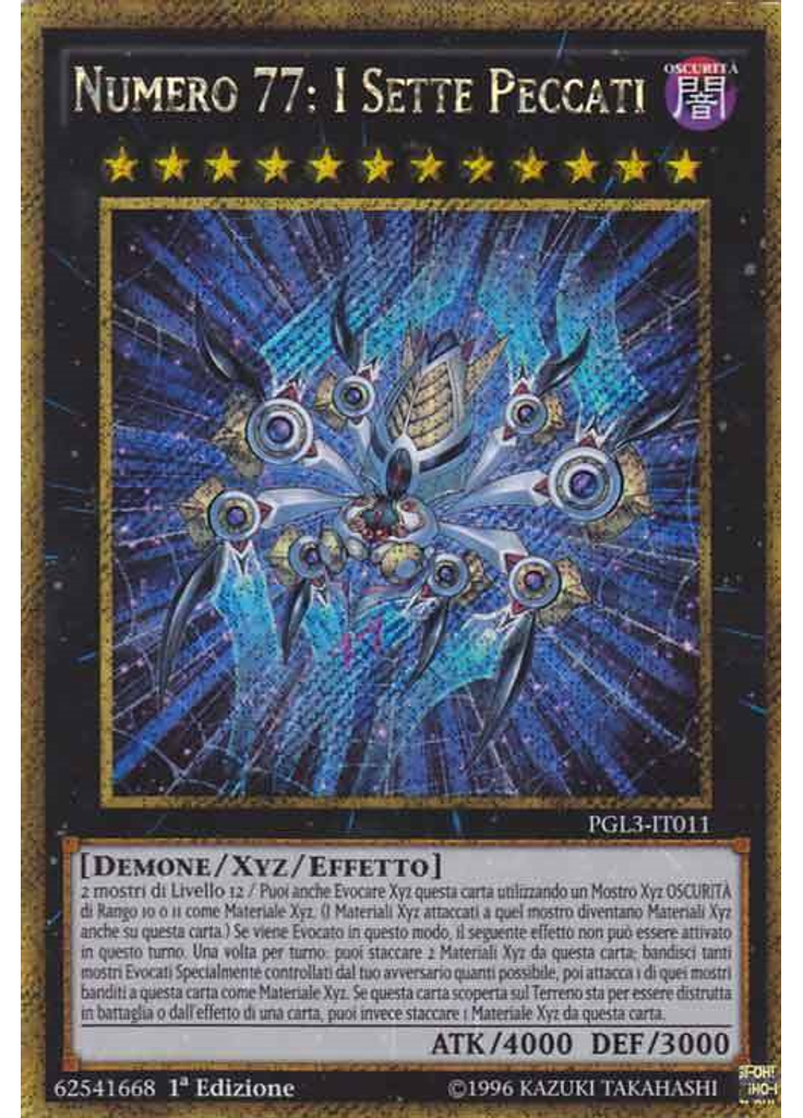 Numero 77: I Sette Peccati