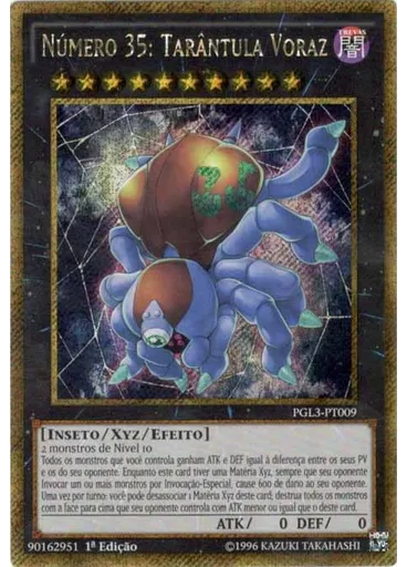 Número 35: Tarântula Voraz