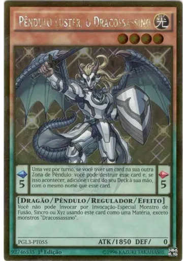 Pêndulo Luster, o Dracossassino