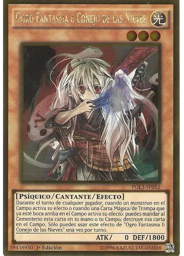 Ogro Fantasma & Conejo de las Nieves — Dorada Premium: Oro Infinito