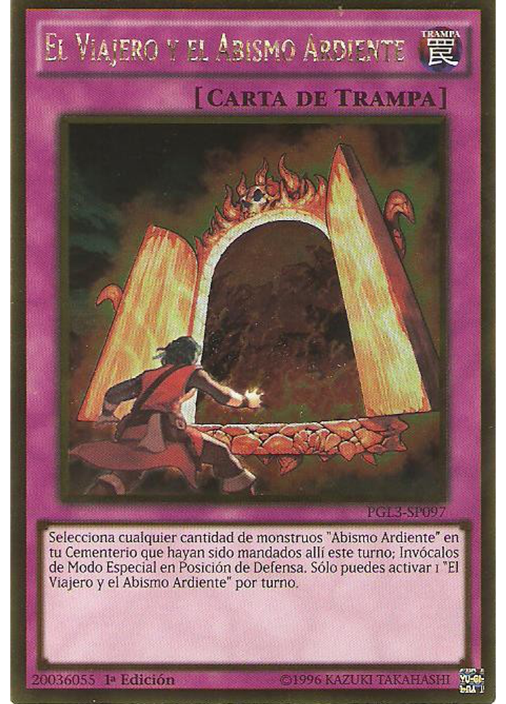 El Viajero y el Abismo Ardiente