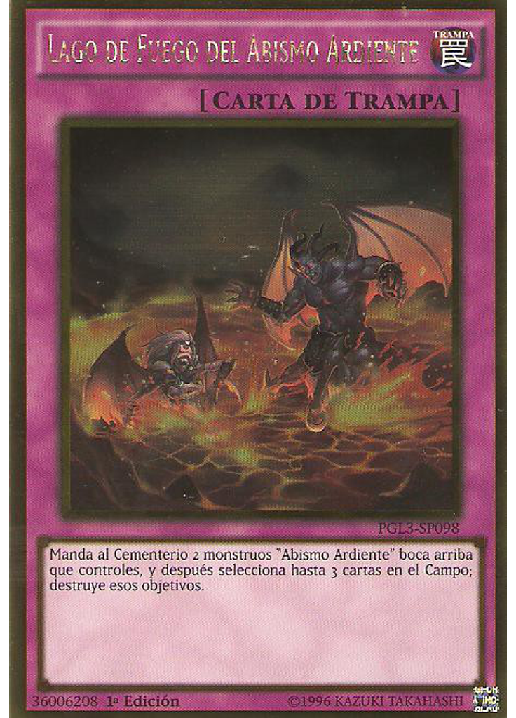 Lago de Fuego del Abismo Ardiente