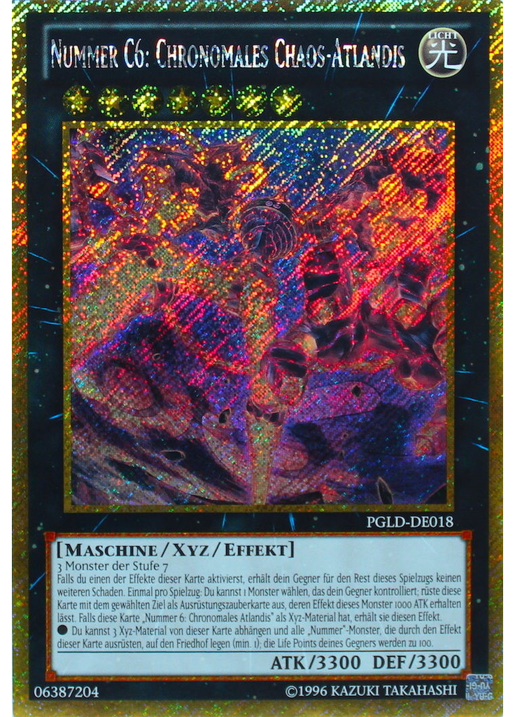 Nummer C6: Chronomales Chaos-Atlandis (Gold Secret Rare Unlimited)
