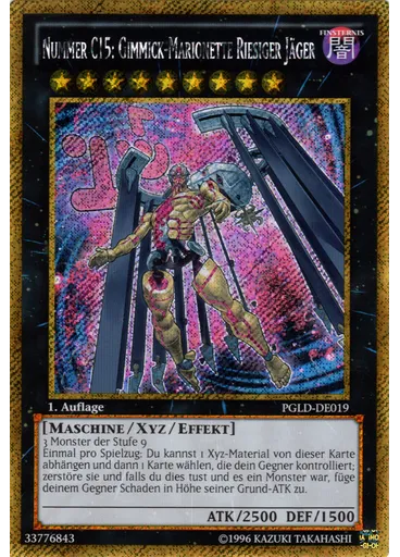 Nummer C15: Gimmick-Marionette Riesiger Jäger