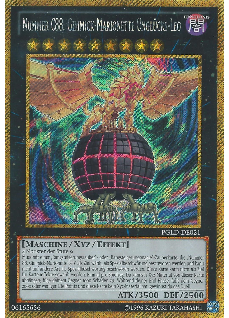 Nummer C88: Gimmick-Marionette Unglücks-Leo (Gold Secret Rare Unlimited)