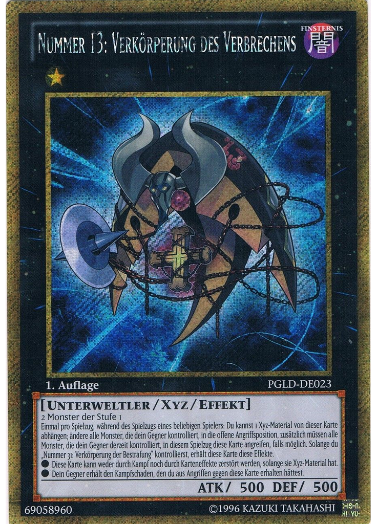 Nummer 13: Verkörperung des Verbrechens