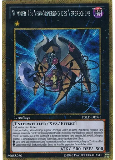 Nummer 13: Verkörperung des Verbrechens