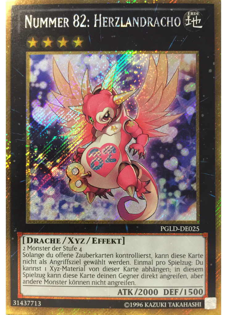 Nummer 82: Herzlandracho (Gold Secret Rare Unlimited)