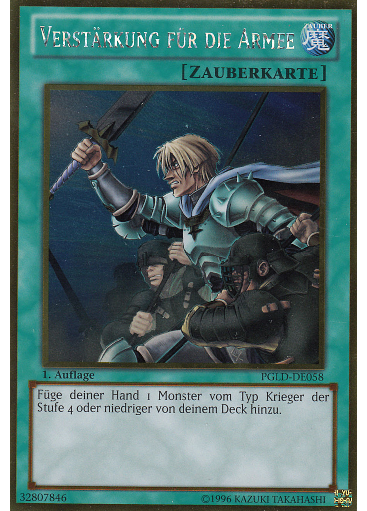 Verstärkung für die Armee