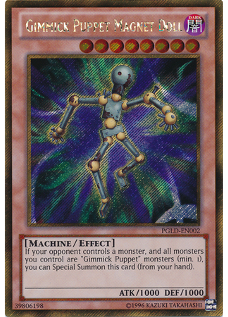 Gimmick Puppet Magnet Doll (Gold Secret Rare Unlimited)