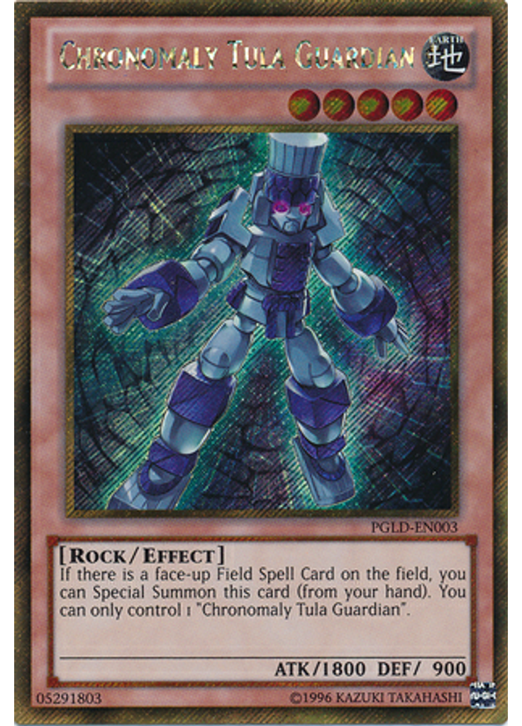 Chronomaly Tula Guardian (Gold Secret Rare Unlimited)