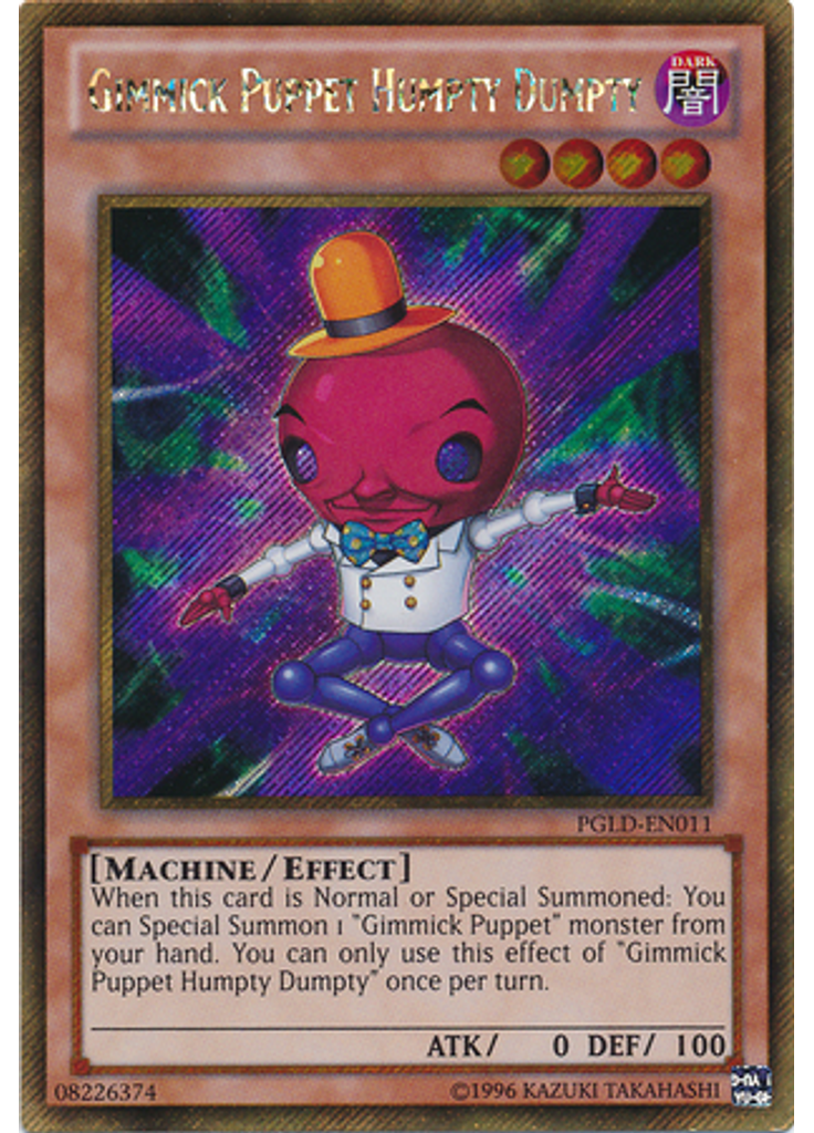 Gimmick Puppet Humpty Dumpty (Gold Secret Rare Unlimited)