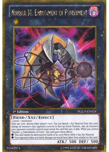 Number 31: Embodiment of Punishment