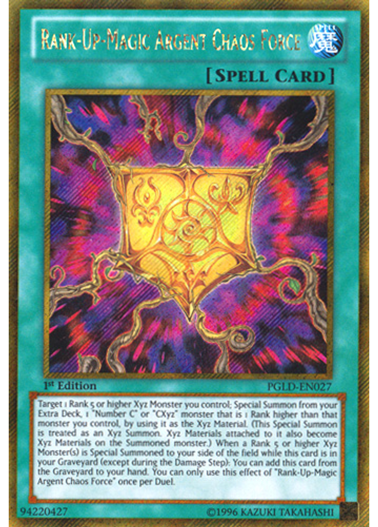 Rank-Up-Magic Argent Chaos Force