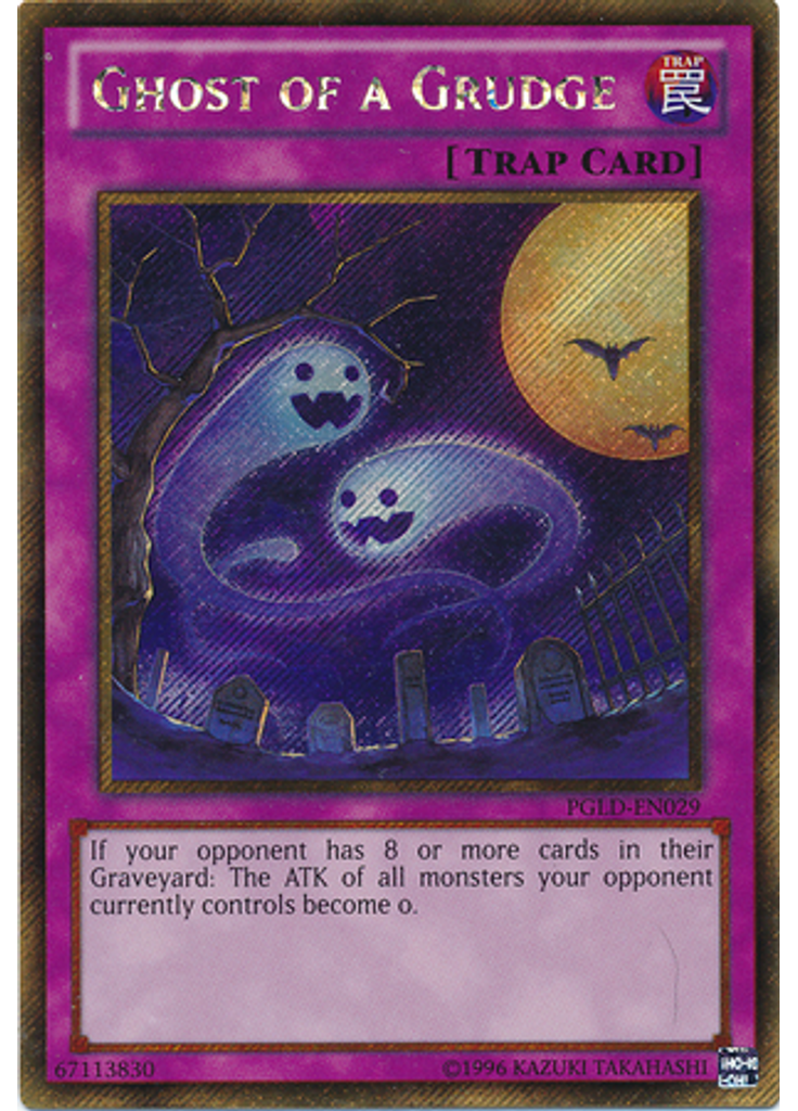 Ghost of a Grudge (Gold Secret Rare Unlimited)