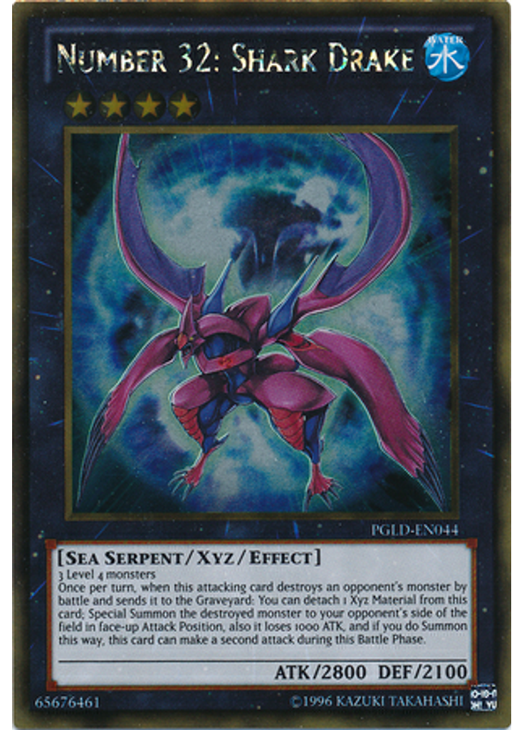 Number 32: Shark Drake (Gold Rare Unlimited)