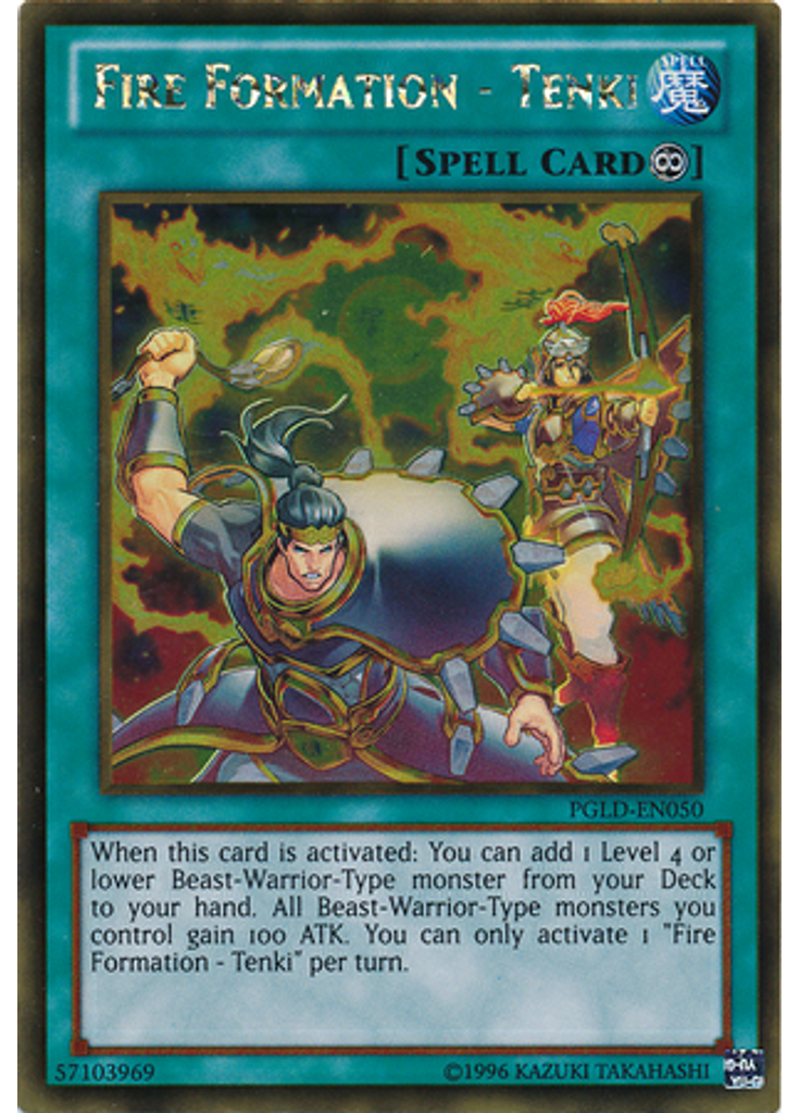 Fire Formation - Tenki (Gold Rare Unlimited)