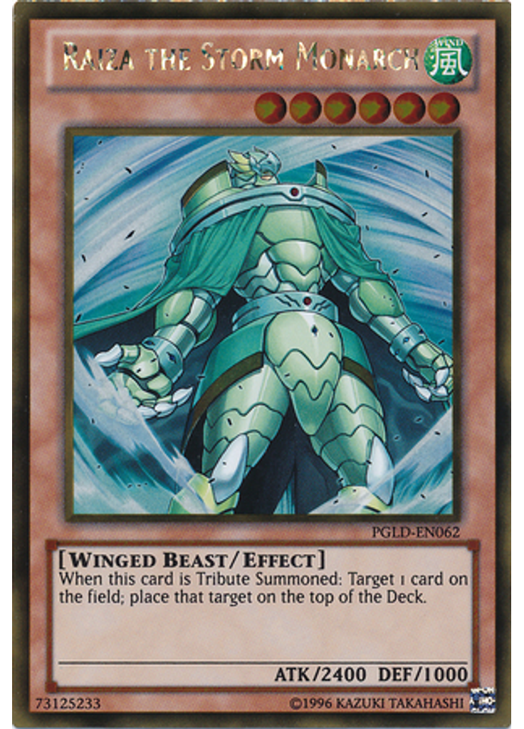 Raiza the Storm Monarch (Gold Rare Unlimited)