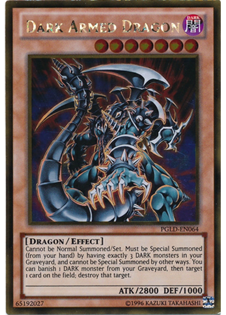 Dark Armed Dragon (Gold Rare Unlimited)