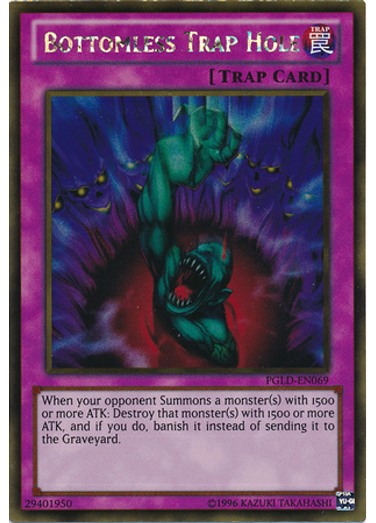 Bottomless Trap Hole (Gold Rare Unlimited)