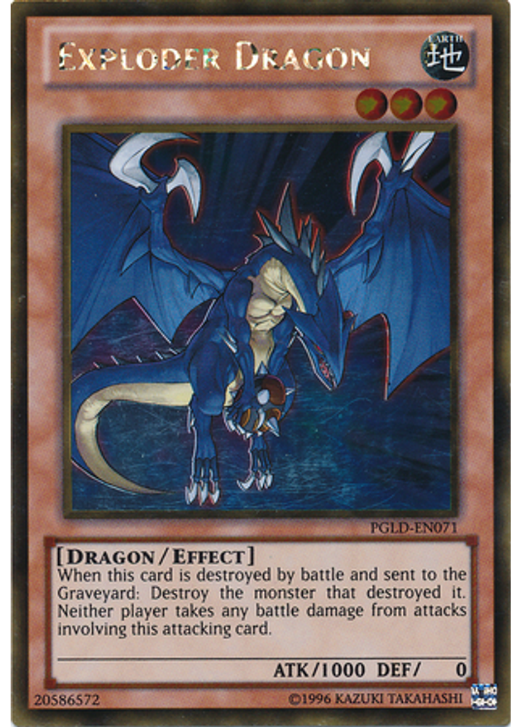 Exploder Dragon (Gold Rare Unlimited)