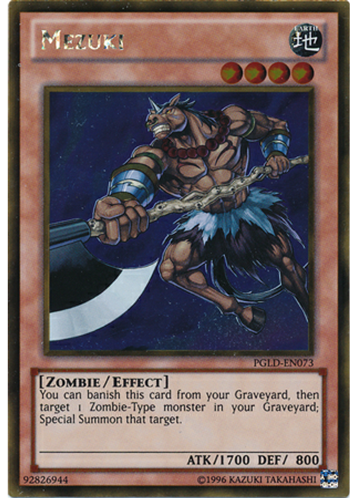 Mezuki (Gold Rare Unlimited)
