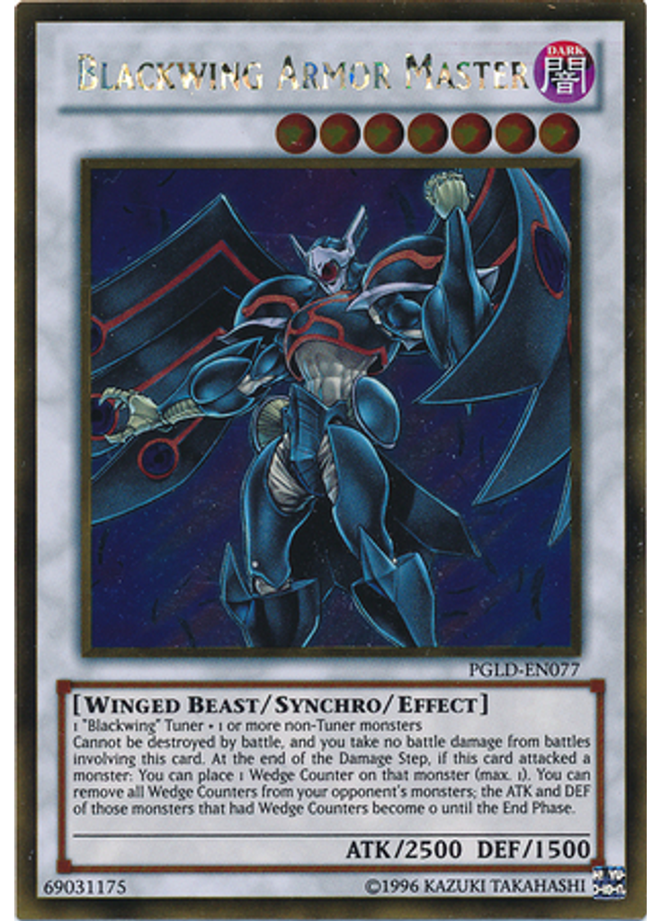 Blackwing Armor Master (Gold Rare Unlimited)