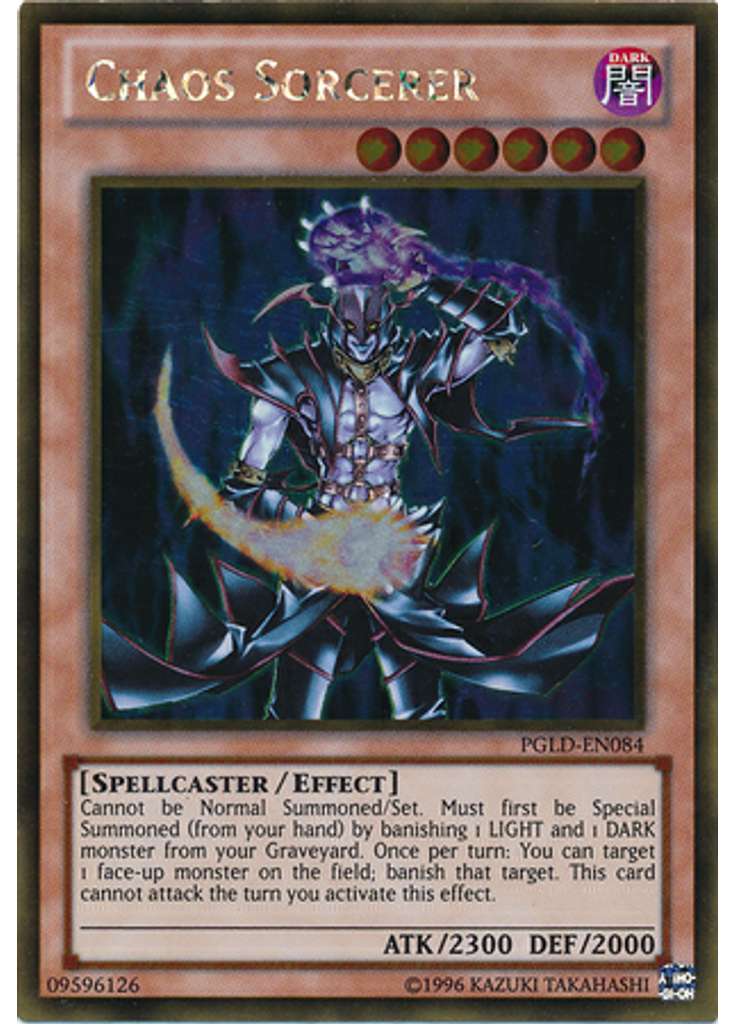 Chaos Sorcerer (Gold Rare Unlimited)