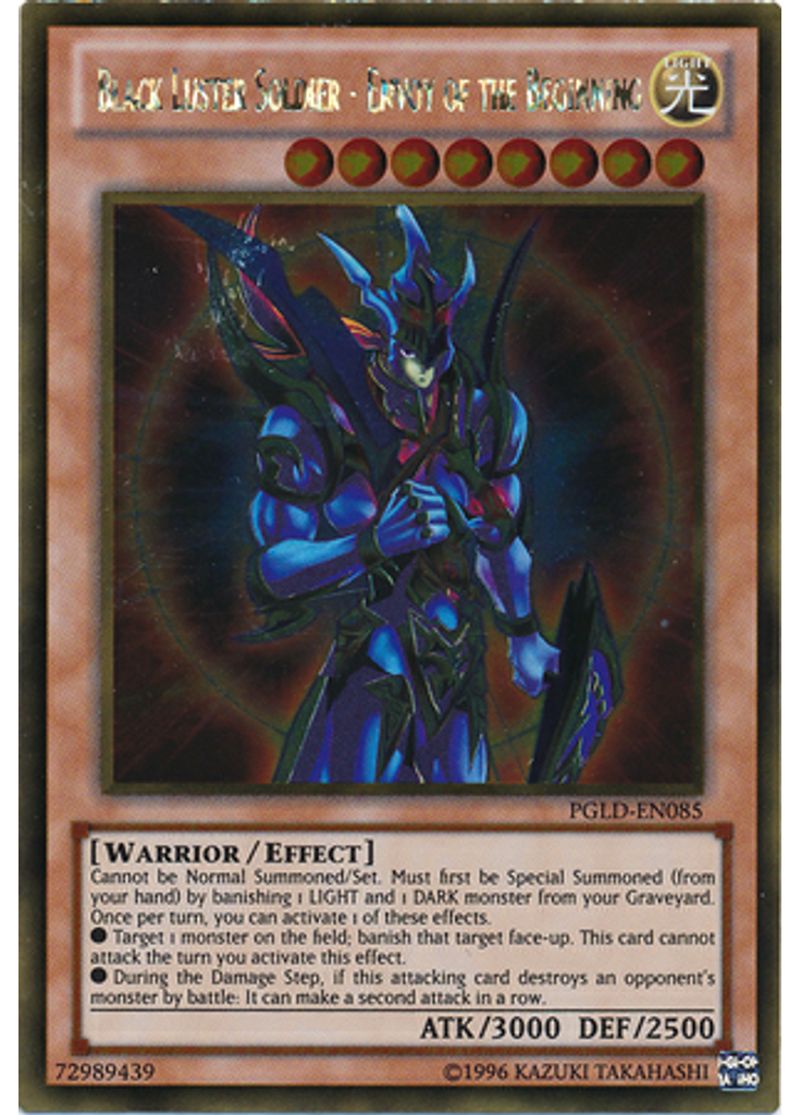 Black Luster Soldier - Envoy of the Beginning (Gold Rare Unlimited)