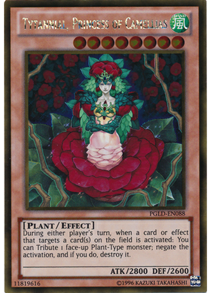 Tytannial, Princess of Camellias (Gold Rare Unlimited)