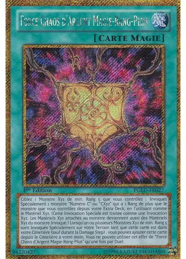 Force Chaos d'Argent Magie-Rang-Plus