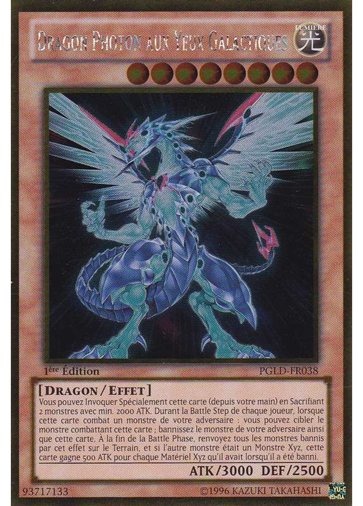 Dragon Photon aux Yeux Galactiques