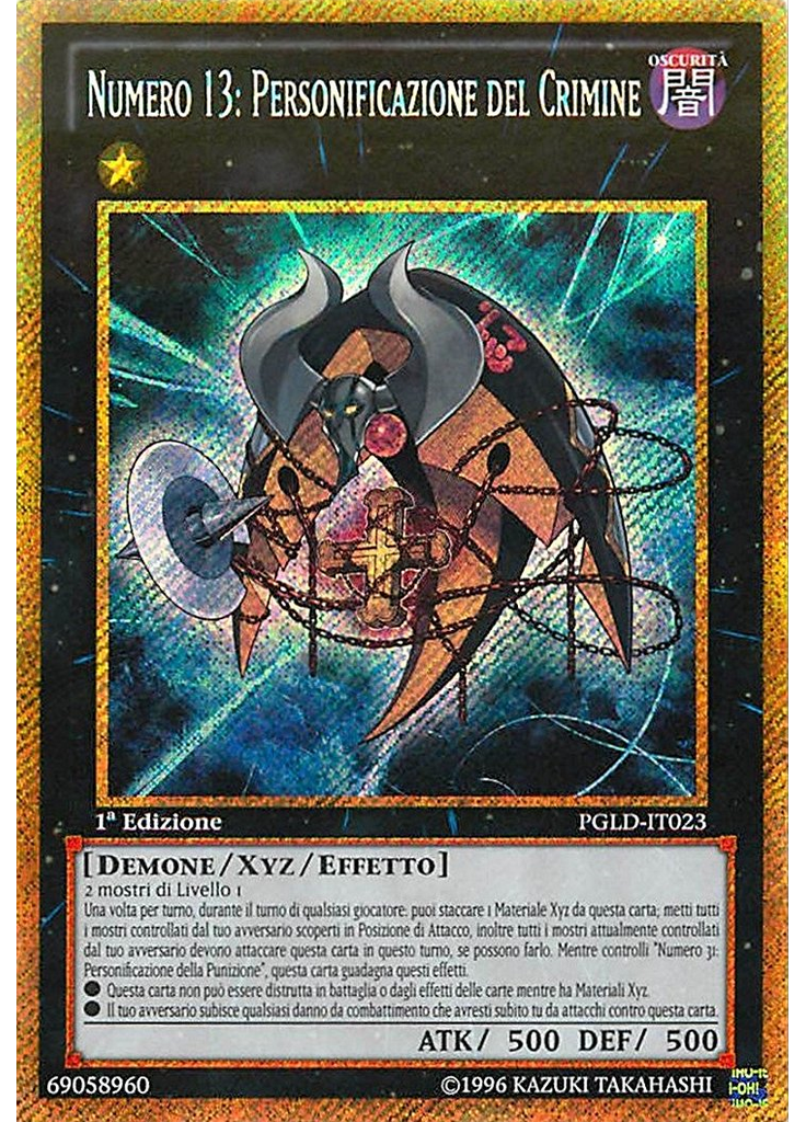 Numero 13: Personificazione del Crimine