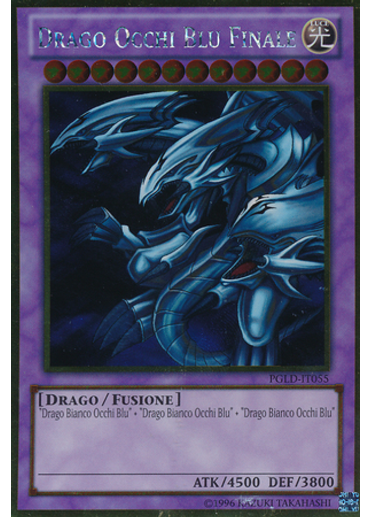 Drago Occhi Blu Finale (Gold Rare Unlimited)