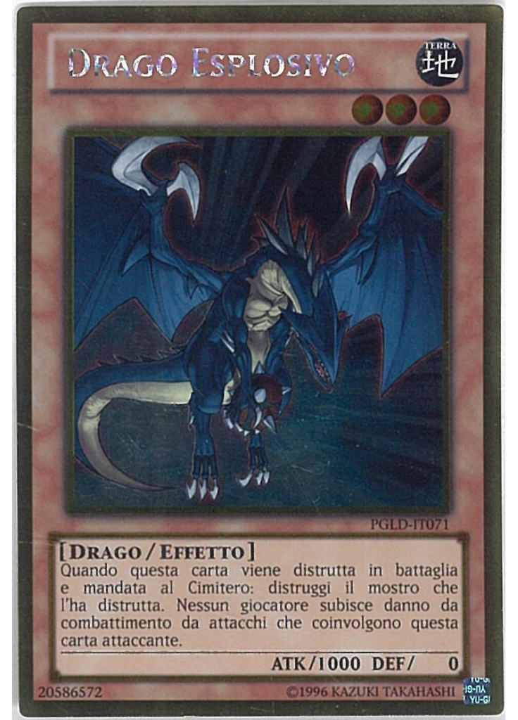 Drago Esplosivo (Gold Rare Unlimited)