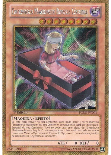 Engenhoca Marionete Boneca Lúgubre