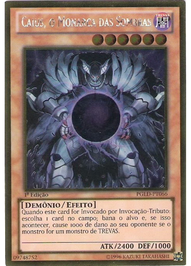 Caius, o Monarca das Sombras
