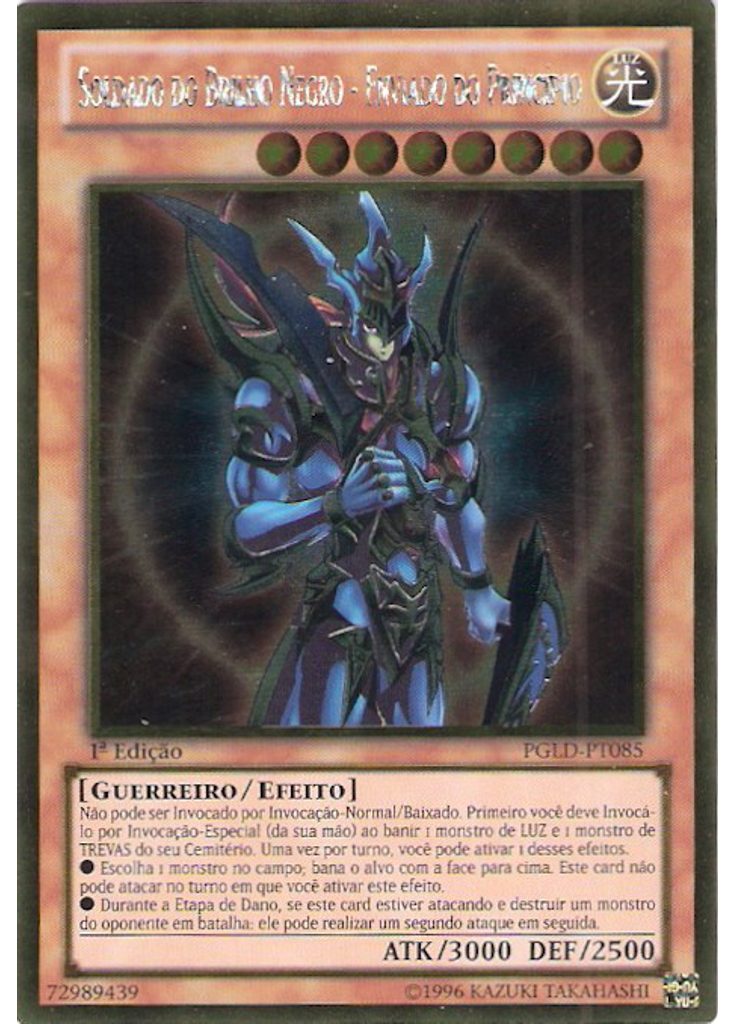 Soldado do Lustro Negro - Enviado do Princípio