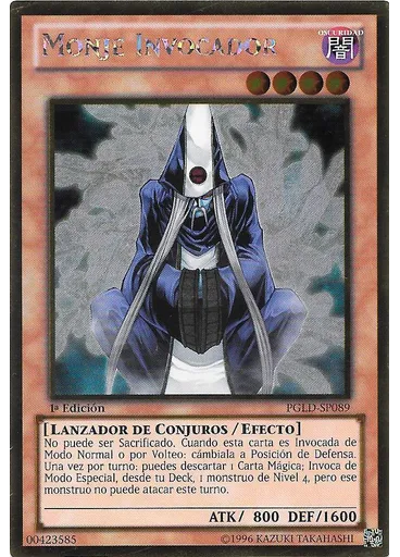Monje Invocador — Dorada Premium