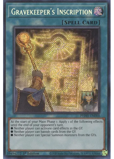 Gravekeeper's Inscription