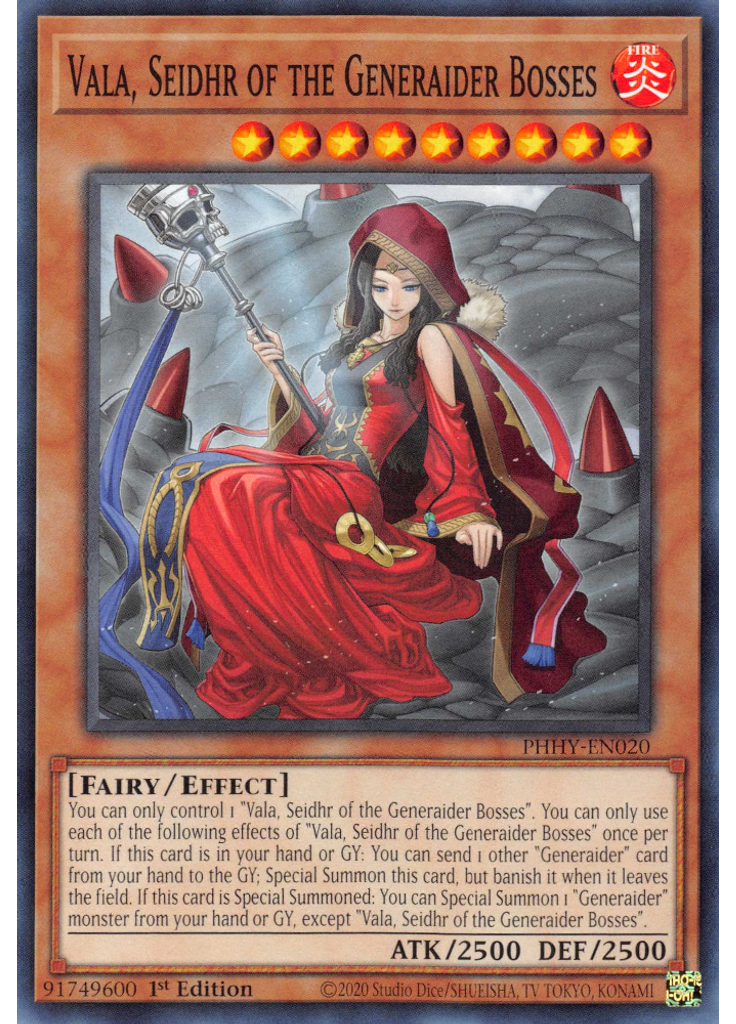Vala, Seidhr of the Generaider Bosses